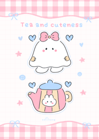 Tea and cuteness :)