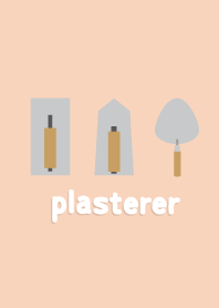 Plasterer tool, orange