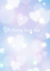 - Shining heart blue -