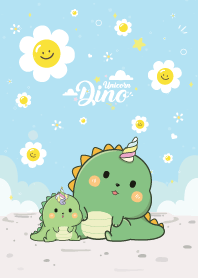 ไดโน ยูนิคอร์น ดอกไม้ยิ้มน่ารัก คาวาอี้