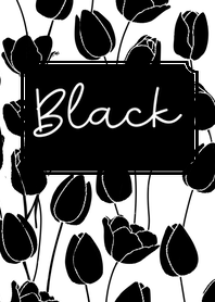 black tulips