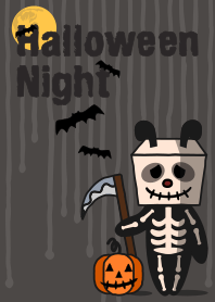 H'ween nite + charcoal gray [os]