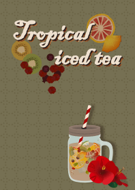 Tropical iced tea 02 + indigo