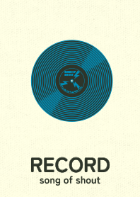 RECORD_shout Cerulean Blue