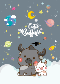Buffalo Cute Galaxy Lover