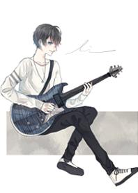 ギター男子