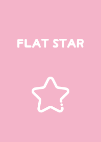 FLAT STAR / Cyclamen Pink