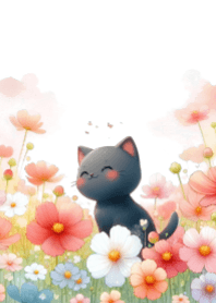 Cute Cat and Beautiful Nature V.25