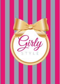 Girly Style-GOLDStripes-ver.22