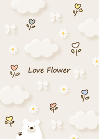 beige Flowers of love 02_2
