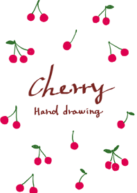 cherry Hand drawing