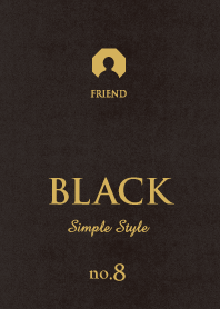 Simple Style -BLACK- no.8