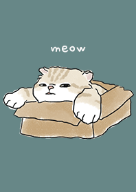 neko drawing4 - nail blue