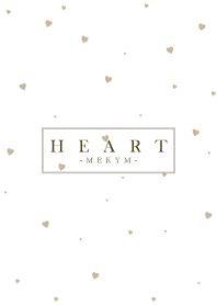 HEART-BEIGE SIMPLE 26
