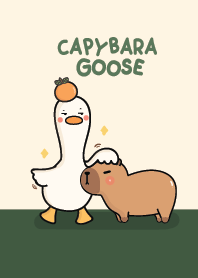 Capybara & Goose