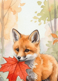 stampAI-autumn forest-k1Hlt6
