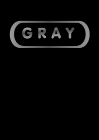 Simple Gray in Black theme