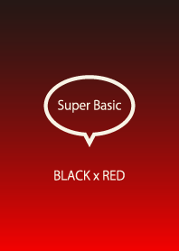 Super Basic Black x Red