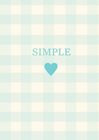 SIMPLE HEART :check greenpink