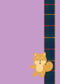 Cool Shiba Inu03 on light purple