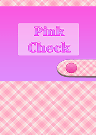 Pink Check Diary