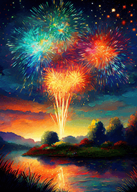 Beautiful Fireworks Theme#860