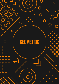 Geometric Black 24