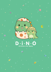 เจ้าไดโน ยูนิเวิร์ส สีเขียวพาสเทล
