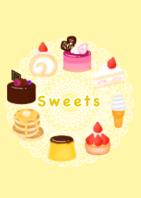 Many sweets themes yellow