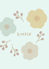 Simple Adult Flowers Fruits11 from Japan