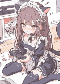 สาวใช้แมวโอตาคุ 6