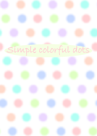 Simple colorful dots Theme WV