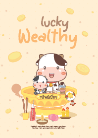 Cows Baby Blessed Endless Luck