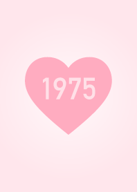 1975年生まれ/シンプルピンク着せ替え