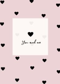 pattern_heart (黒ピンク)