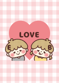 Love Couple -initial E&B- Girl