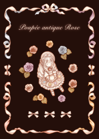 Poupée antique Rose : Miracle