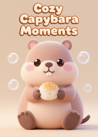 Cozy Capybara Moments (Brown)