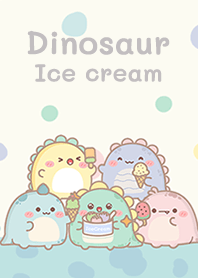 Dinosaur and Ice Cream!