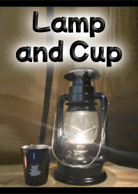 ธีมโคมไฟและถ้วยบำบัด (สีดำ)