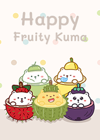 Happy Fruity Kuma!