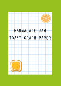MARMALADE JAM TOAST GRAPH PAPER/LEAF GR