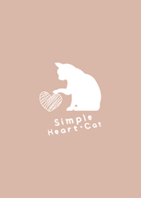 Simple Heart-Cat