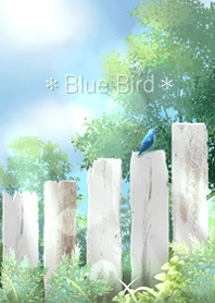 Happy Blue Bird