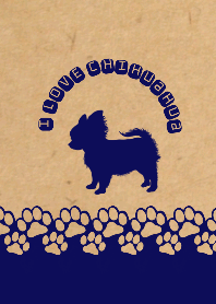 I ♡ CHIHUAHUA CRAFT x DEEP NAVY