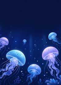 Midnight Jellyfish Aquarium
