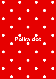 Polka dot(red)