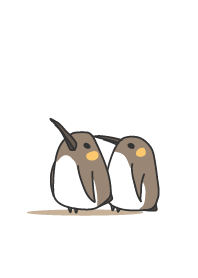 penguin staring - 01 - with