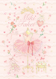 Miki Takei S Ballerina Theme Line主題 Line Store