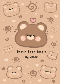 Brown Bear Simple By JAJA
